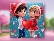 Play Valentine Couple Jigsaw Puzzle Game on FOG.COM
